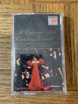 A Carnegie Hall Christmas Concert Cassette - $29.58