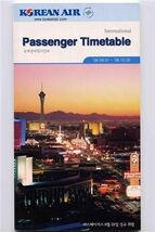Korean Air International Passenger Timetable 2006 - $11.88