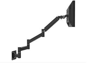 Lg308 Ultra Long Arm Monitor Holder 13&quot;-21&quot; Display Lcd Tv Wall Mount Me... - $203.99