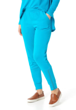 Logo Lounge By Lori Goldstein Pull-On Pants With Ankle Zip- Caneel Bay, Size 3X - £27.11 GBP