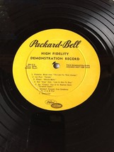 Various - Packard Bell High Fidelity Demonstration Record Capitol  W/ Et... - $35.54