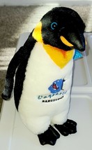 Emperor Penguin Plush Toy Animal Doll 8 &quot; L&#39;quarium Barcelona NEW - £10.14 GBP