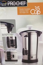 PU35 PROCHEF Professional Stainless Steel 35 Cup Insulated Hot Water Urn NEW!!! - £126.34 GBP