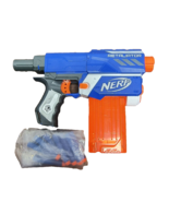 Nerf N-Strike Elite BLUE Retaliator Dart Blaster Gun +Darts And 12 Round... - £15.79 GBP
