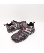 Oboz ARETE LOW Women&#39;s Hiking Athletic Sneaker Purple Black Size 7.5 - $22.49