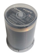 SONY DVD-R 4.7GB 100 Pack 120min 4.7GB 1-16X Optical Media Storage - 97 ... - £19.69 GBP