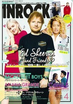 IN ROCK Ed Sheeran Cover Japan Music Magazine Apr 2019 Rita Ora BSB Cardi B more - £22.22 GBP