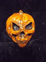 Halloween Pumpkin Head Statue Bone Rotten Gothic Pumpkin Of Doom Scary Gore  - £15.65 GBP