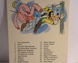 1978 Walt Disney&#39;s Fun &amp; Facts Flashcard: The World of Weird - $2.00