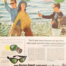 1960 Foster Grant Sunglasses Advertisement Fashion Accessories Vintage D... - $29.99