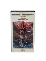 The Spy Who Loved Me James Bond 007 1977 VHS Video Tape Roger Moore Barb... - £9.24 GBP