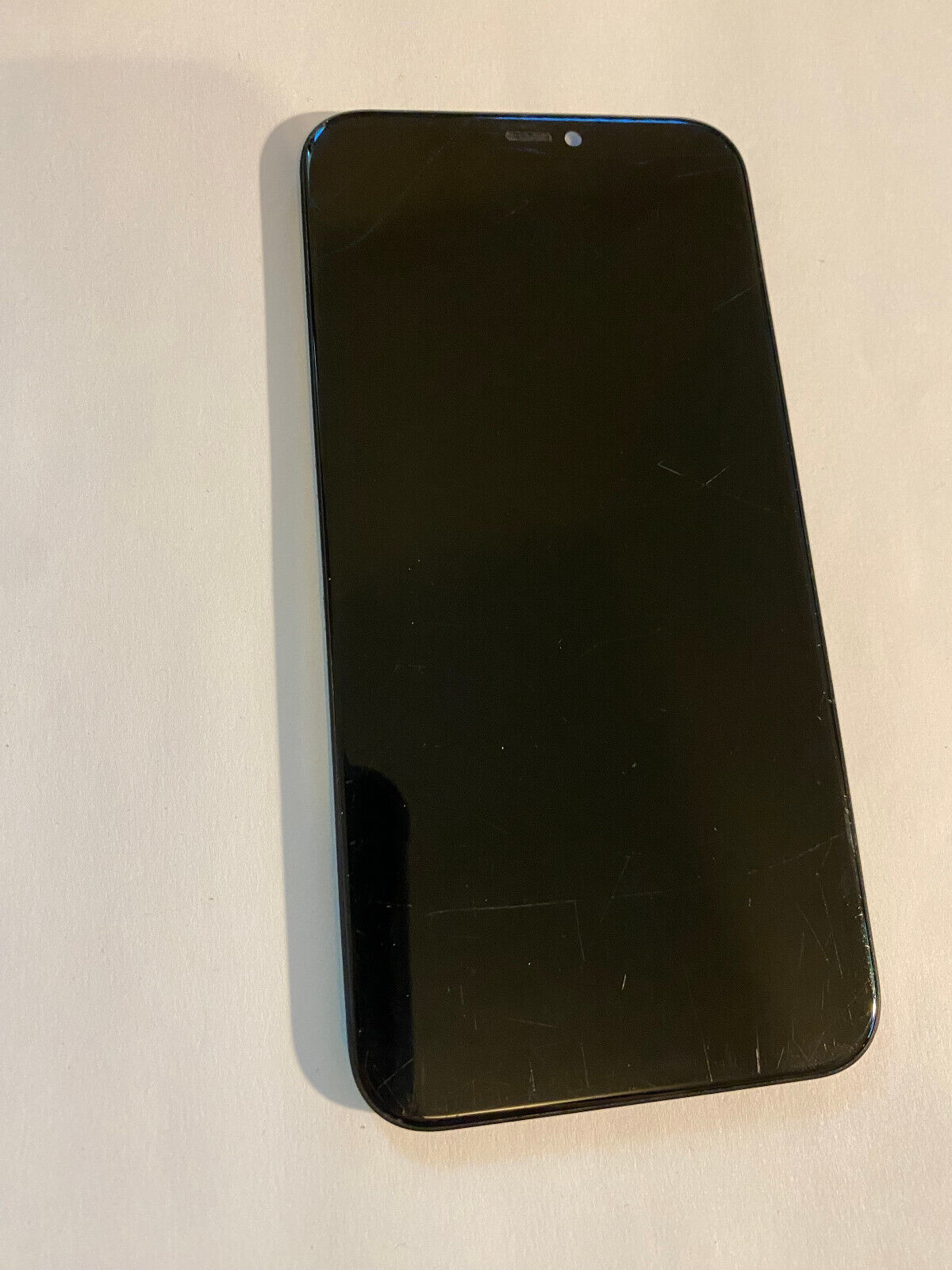 Apple iPhone 11 original cracked screen LCD part Read discoloration righ... - $29.70