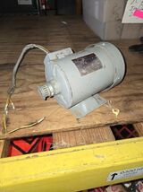 Mitsubishi Type SF-JR Super Line 3 PHASE Induction Motor 0.2 KW 4-Pole 2... - $197.01