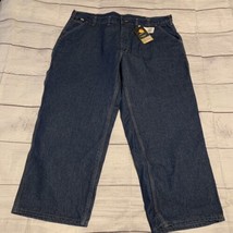 Carhartt FR Jeans Mens 44x30 Original Fit Blue Denim FRB13-DNM - £31.32 GBP