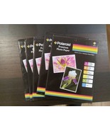 Polaroid Premium Photo Paper-Lot of 5- 8 Sheet 8.5 In. x 11 in. Sealed! - £21.96 GBP