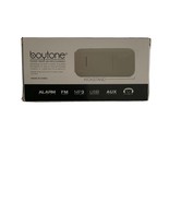 Boytone BT-92W Portable FM Radio Alarm Clock with Earphones, Flash light... - €12,92 EUR