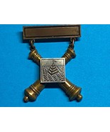 US ARMY, CIRCA 1903, FIRST CLASS GUNNERS BADGE, COASTAL ARTILLERY, VINTA... - $3,733.26 MXN