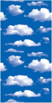 Poetryhome Decorative Blue Sky Contact Paper Peel And Stick Wallpaper Fo... - £24.37 GBP
