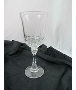 Lenox 8&quot; 24% Full Lead Crystal Made in USA Water Goblet Clear No Trim - £4.47 GBP