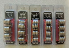 [Lot of 5] Perma-Coil 208-108 Thread Repair Kits 1/2-13 Inch Coarse (30p... - £16.69 GBP