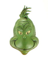 Dr. Seuss How The Grinch Stole Christmas Deluxe Adult Full Head Mask NEW UNUSED - £27.48 GBP