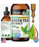 BIO KRAUTER® Green Tea Extract Liquid - Vegan 680mg - Antioxidant Support - $39.21