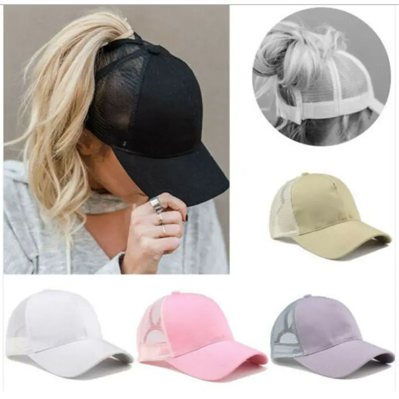 HOT Baseball Cap Men Casquette Femme Men Cap Ponytail Baseball Cap Summe... - £12.28 GBP