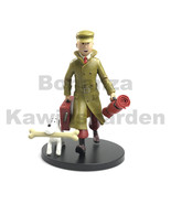 The Adventures of Tintin in a Journey 18 cm PVC Statue Toy Decoration wi... - £31.45 GBP