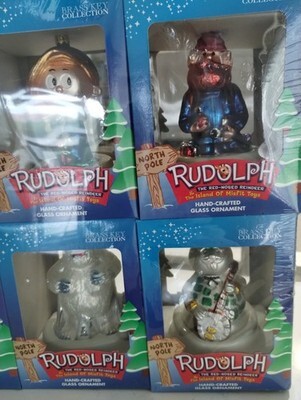 Rudolph The Red Nosed Reindeer Brass Key Collection Christmas Ornaments New Item image 9