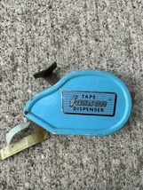 Fasson Tape Dispenser Vintage Turquoise Blue RARE - £39.68 GBP