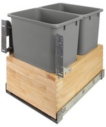 Hafele Premium Bottom-Mount Pullout Trash System with Soft Close and Doo... - $5,008.26 MXN+