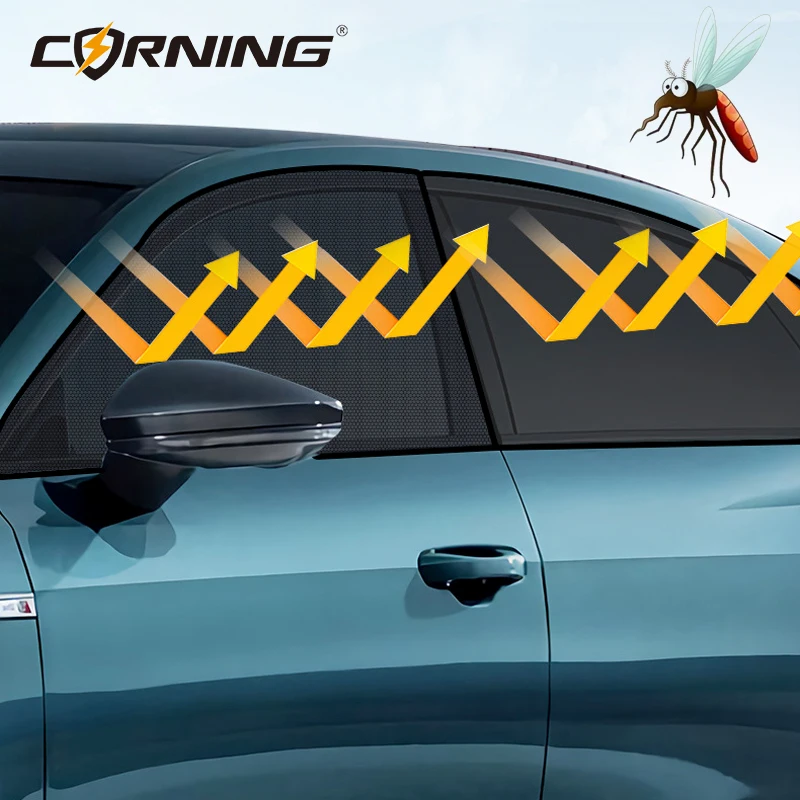 Car Screen Window Anti Mosquito Repellent Car Curtains Front Rear Side Window - £15.43 GBP+