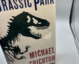 Jurassic Park - Michael Crichton (1990 Hardcover) First Trade Edition VG... - $46.52