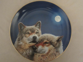 WOLF collector plate DEVOTION Eric Renk ETERNAL UNITY Danbury Mint WOLVES - £12.01 GBP