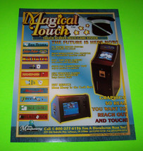 Magical Touch Original Video Arcade Game Promo Sales Flyer Vintage Retro Art - £9.41 GBP