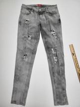 Apple Bottom Jeans Size 9/10 Distressed Medium Wash - £9.55 GBP