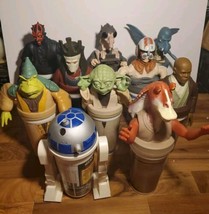 VTG Star Wars Episode 1 Promo Pepsi Cup Taco Bell Pizza Hut KFC Lot of 10 Cups - £50.58 GBP