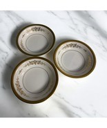 Mikasa Colony Gold 5.5” Fruit Dessert Sauce Berry Small Bowls Set of 3 J... - $24.40 CAD