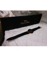 Pierre La Buche &quot;Black Face Leather Band Ladie&#39;s Dial Quartz Watch&quot; USED - $1,001.10 MXN