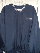 Hard Rock Cafe Orlando  L Pullover Windbreaker V Neck Shirt Long Sleeve Vtg Y2K - £15.48 GBP