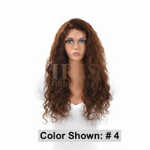 Jk Trading Iris 100% Remy Human Hair 13&quot;X 4&quot; Lace Front Wig &quot;Nina 24 Inch&quot; - £149.49 GBP