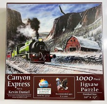 SunsOut Canyon Express 1000 piece puzzle Kevin Daniel Brand NEW Sealed - $21.28