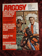 Argosy Magazine July 1971 Amazon Tribes Jack Higgins Bergslagen - £5.09 GBP