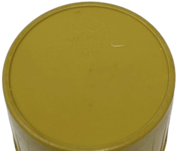 Vintage Bee Plastics" Its A Honey Bee" 8 oz. Soup Beverage Thermos -  PEA GREEN image 10