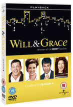 Will And Grace: The Complete Series 4 DVD (2011) Woody Harrelson, Burrows (DIR)  - £13.92 GBP