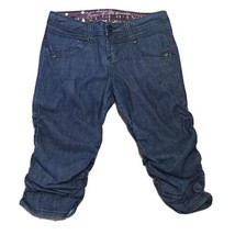 Zana Di Style Denim Capri Jeans or Long Shorts ~ Sz 11 ~ Mid Rise ~ 16&quot; Inseam  - £13.50 GBP