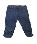 Zana Di Style Denim Capri Jeans or Long Shorts ~ Sz 11 ~ Mid Rise ~ 16&quot; ... - £13.44 GBP