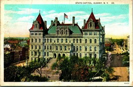 State Capitol Building Albany New York NY UNP 1920s Postcard  - $3.91