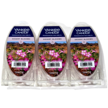 3 Pack Yankee Candle Fragranced Wax Melts Desert Blooms 2.6oz. - $25.99