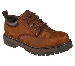 Men&#39;s SKECHERS Alley Cats Mesago Oxford Shoes, 204035 /CDB Multi Sizes DarkBrown - £79.20 GBP